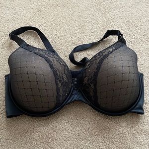 Inspirations black womens bra 36D